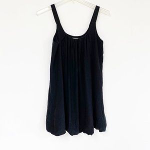 Dolan Black Silk Simplistic Sleeveless Dress S